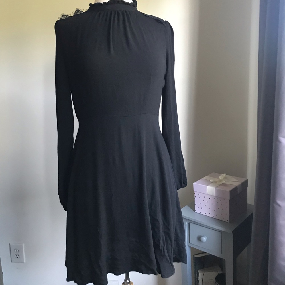 i joah long sleeve black dress.   Size L